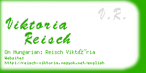 viktoria reisch business card